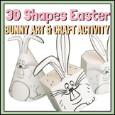 3D Easter Bunny - Bunny Art & Craft Activity - math center