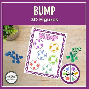 Preview of 3D Figure BUMP Math Game