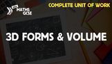 3D Forms & Volume - Complete Unit of Work