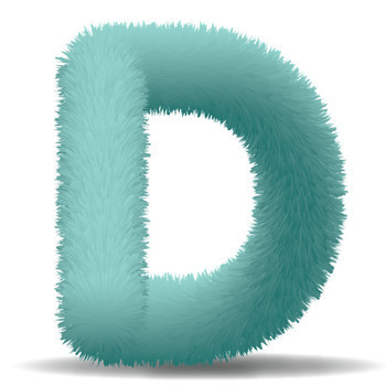 3D Fuzzy Alphabet Clipart Letters by CLIPmARTz | TpT