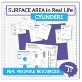 3D GEOMETRY IN REAL LIFE Surface Area of Cylinders