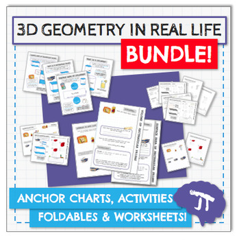 Preview of 3D Geometry In Real Life BUNDLE