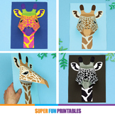 3D Giraffe Craft