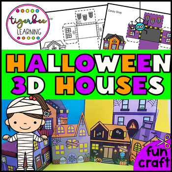 Preview of 3D Halloween Haunted Houses craft project