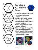 3D Illusion Cubes task card