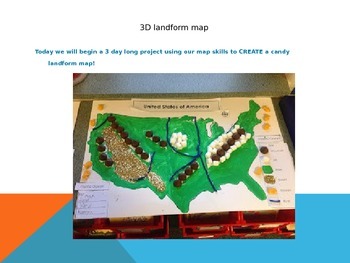 Preview of 3D Landform Powerpoint Lesson