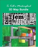 3D Map of Maycomb Assignment Bundle for To Kill a Mockingbird