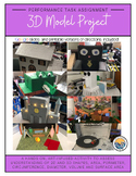 3D Model Volume and Surface Area Project