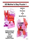 3D Mother's Day Composite / Irregular Shape Array Art, Cra