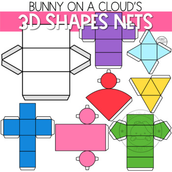 3D Nets Clipart by Bunny On A Cloud by Bunny On A Cloud | TpT