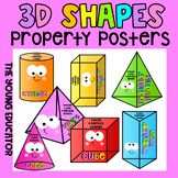 3D OBJECT SHAPE POSTERS