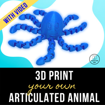 Preview of 3D Print Your Own Articulated Animal | A Tinkercad Tutorial