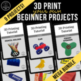 3D Print Your Own Beginner Projects: Megabundle