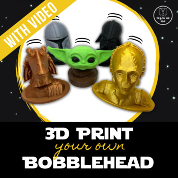 Preview of 3D Print Your Own Bobblehead