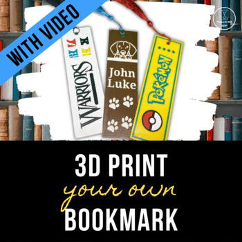 Preview of 3D Print Your Own Bookmark: A Step-by-Step Tutorial