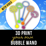 3D Print Your Own Bubble Wand | A Step-by-Step Tinkercad Tutorial