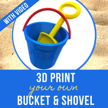 Preview of 3D Print Your Own Bucket & Shovel | A Step-by-Step Tinkercad Tutorial