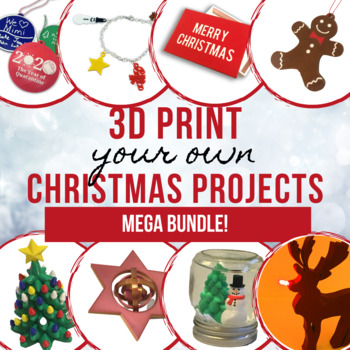 Preview of 3D Print Your Own Christmas Projects - Mega Bundle!