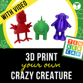3D Print Your Own Crazy Creature | A Step-by-Step Tinkerca