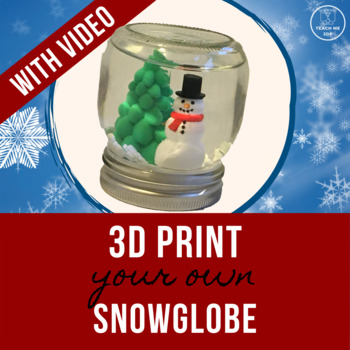 Preview of 3D Print Your Own Snowglobe | A Step-by-Step Tinkercad Tutorial