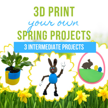 Preview of 3D Print Your Own Spring Projects: Level 2 Bundle