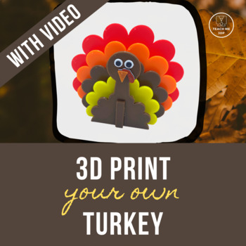 Preview of 3D Print Your Own Turkey | A Step-by-Step Tinkercad Tutorial
