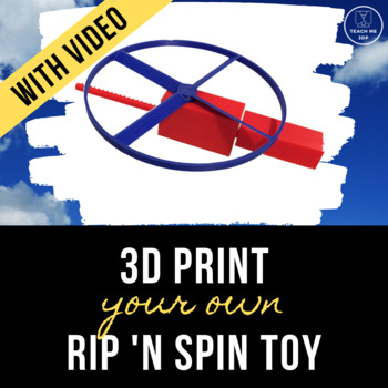 Preview of 3D Print a Rip 'n Spin Toy: A Step-by-Step Tutorial