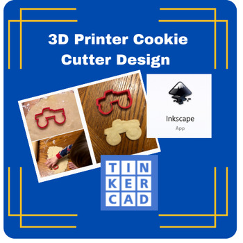 Preview of 3D Printer Cookie Cutter Design