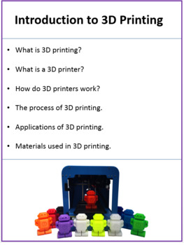 Preview of 3D Printing Basics
