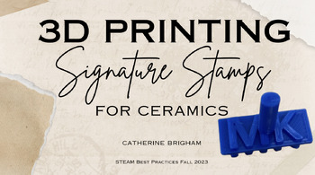 Preview of 3D Printing Signature Stamp Bundle