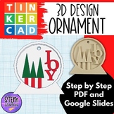 3D Printing Snow Globe Ornament Tinkercad Lesson Plan