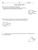 3D Pythagorean Theorem (finding diagonal)
