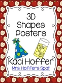 3D Real Shapes Poster {Apples}
