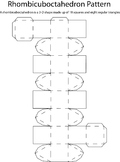 3D Rhombicuboctahedron Pattern