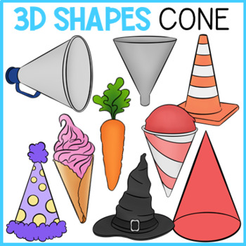 cone shape clipart
