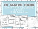 3D Shape Book- {Hands-On Cut & Glue Student Book}