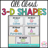 3D Shape Books Emergent Readers (Interactive)