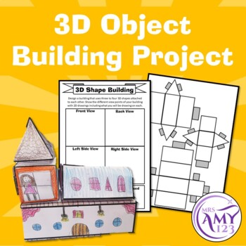 Preview of 3D Object/Shape Activity Building Project
