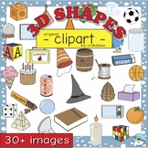 3D Shape Clip Art: shapes and real-life objects