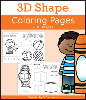 shape coloring page teaching resources teachers pay teachers