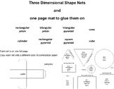 3D Shape Nets - one page each