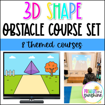 Preview of 3D Shape Obstacle Courses
