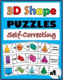 3D Shape Puzzles Self-Correcting