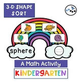 3D Shape Sort: A Math Center Activity