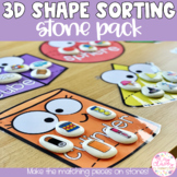 3D Shape Sorting Stones 