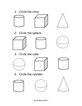 Preview of 3D Shape Test