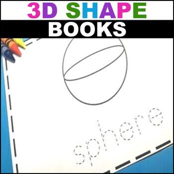 3d shape worksheets kindergarten and preschool by ready set learn