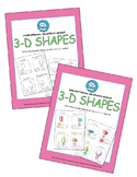 3D Shapes 4.25" x 5.5" BUNDLE