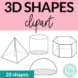 3D Shapes Clipart