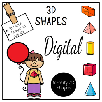 3D Shapes-Digital Activities by Miss Hattie | TPT